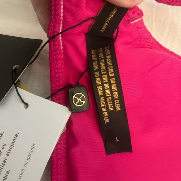 ViX Firenze Jane Bikini Swimsuit Top Size Large NWT $105 - Picture 9 of 10